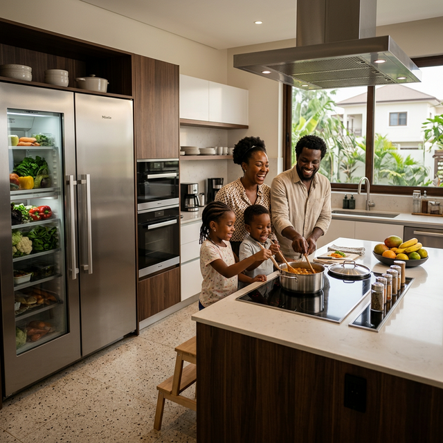 Modern Kitchen Living